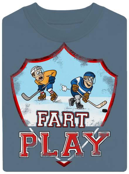 Fart Play unisex crewneck Nordic Blue