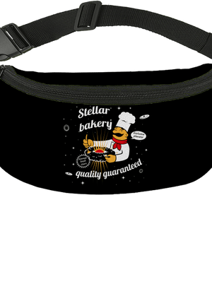 Stellar bakery övtáska Black