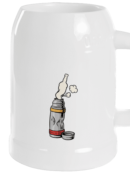 Tea rummal söröskorsó White