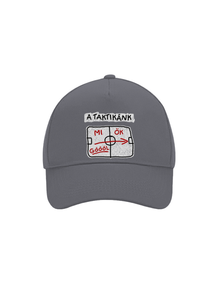 A taktikánk baseballsapka Graphite grey