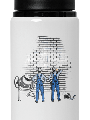 Kőművesek kulacs White