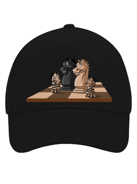 Sakkcsalád baseballsapka Black