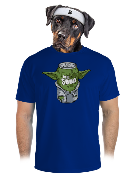 Mr. Szóda férfi sportpóló Royal Blue Mal