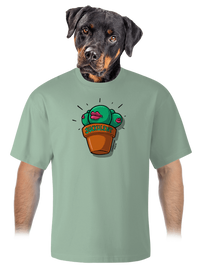 unisex túlméretezett póló