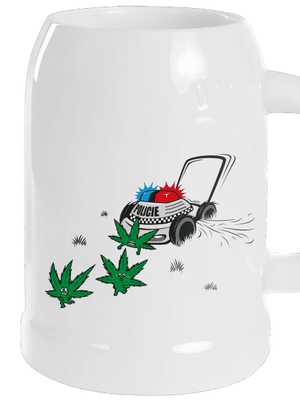 Ganja bust söröskorsó White