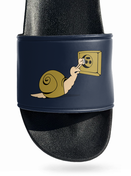 Kukkolás papucs Navy