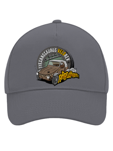 Tyrannosaurus Velorex baseballsapka Graphite grey