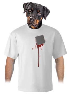 unisex túlméretezett póló