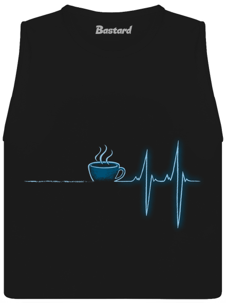 Coffee help női bővített trikó Black