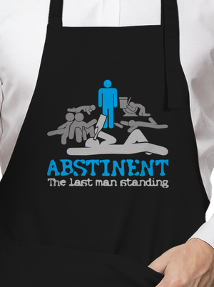 Absztinens kötény Black