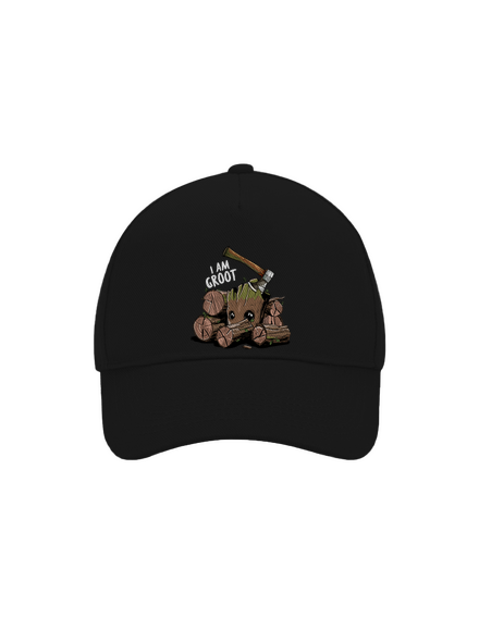 I Am Groot baseballsapka Black