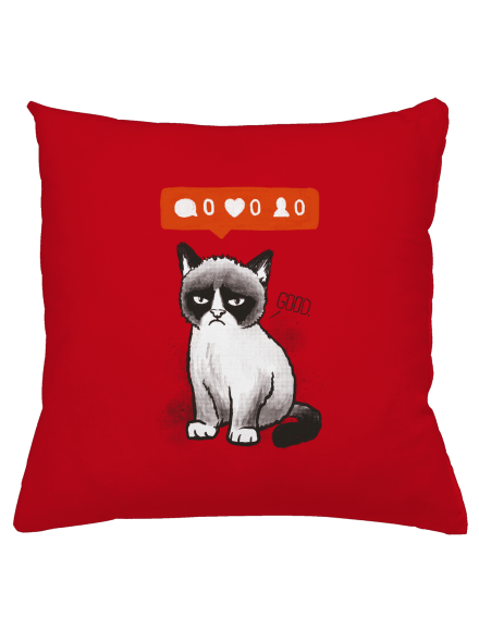 Grumpy párna Red