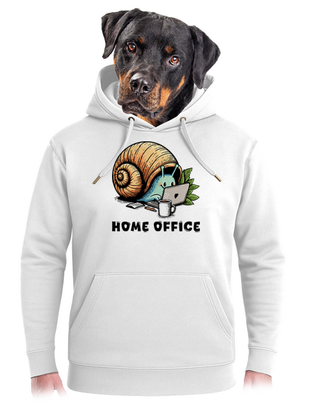 Sneka home office unisex prémium pulóver Snowwhite