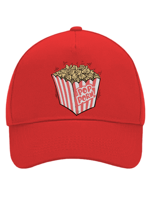 Popporn baseballsapka Classic Red