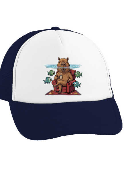 Békében elsüllyedve teherautós sapka French Navy cap
