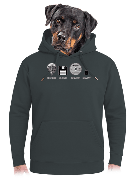 Trilobite unisex prémium pulóver Charcoal