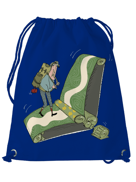 túrázás az övön hátizsák Royal Blue Mal