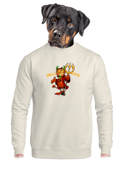 Helloween unisex crewneck Off White