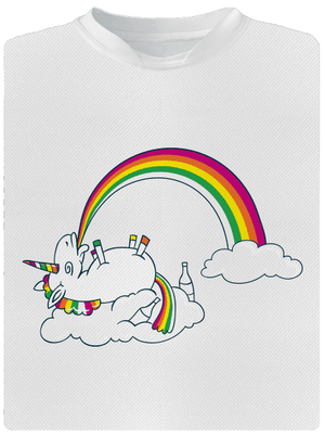A szivárvány titka gyerek sport póló White
