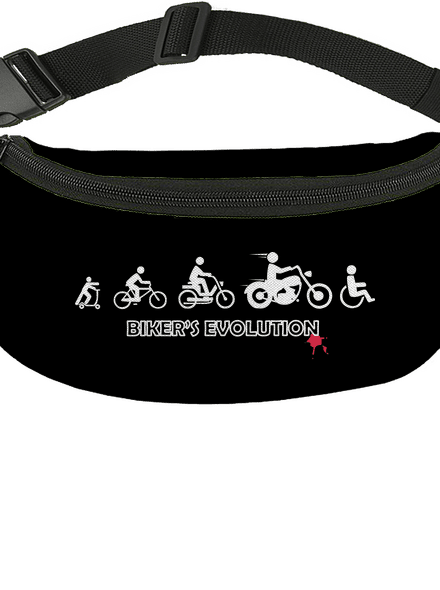 Bikers evolution övtáska Black