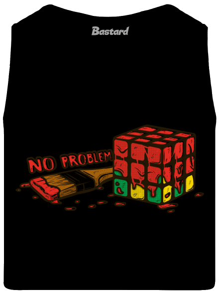 No problem férfi trikó Black