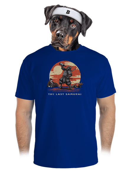 The last samurai férfi sportpóló Royal Blue Mal