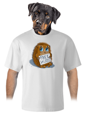 unisex túlméretezett póló