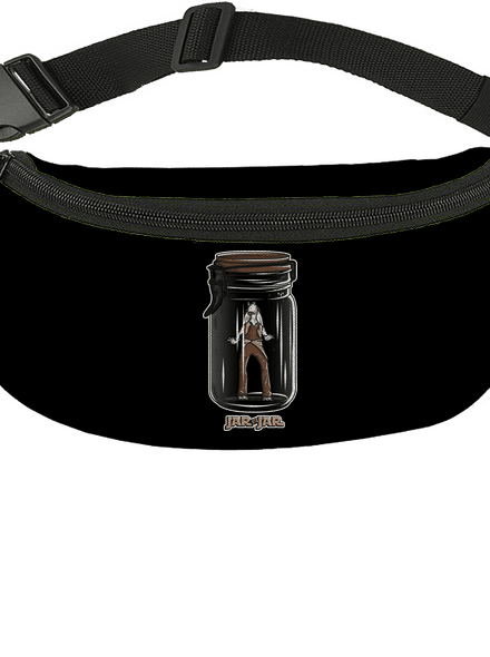 Jar in jar övtáska Black