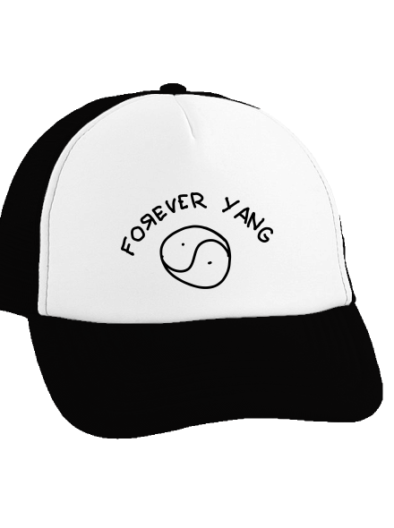 Forever Yang teherautós sapka Black cap