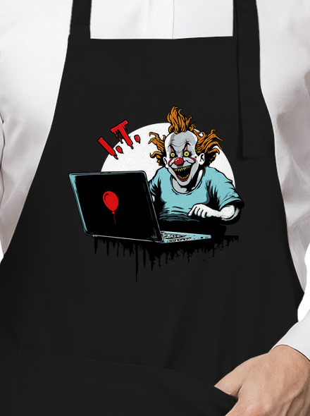I.T. Clown kötény Black