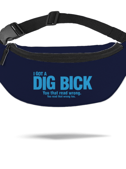 Dig bick övtáska French Navy