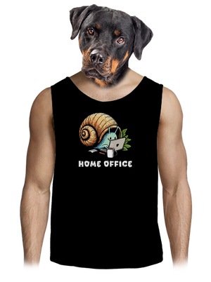Sneka home office férfi trikó Black