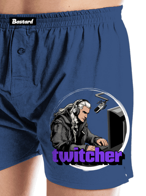 Twitcher férfi alsó nadrág Blue