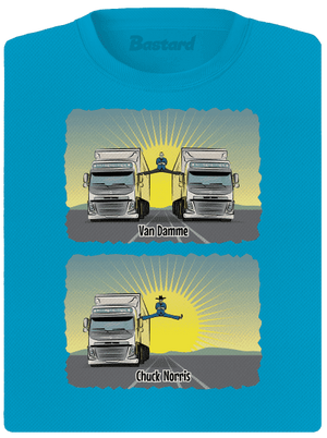 Chuck & Truck női sportpóló Blue Atol