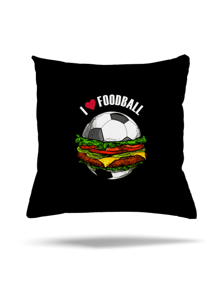 Foodball párna Black