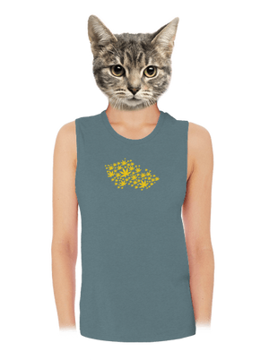 Ganja country női bővített trikó Heather Deep Teal