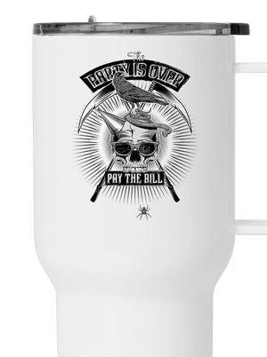 Party is over termosz bögre White