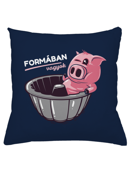 Formában párna Dark Navy
