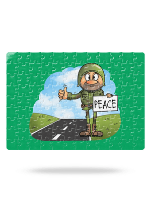 Peace kirakós White