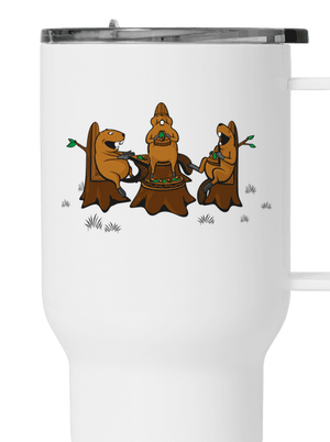 Beaver pizza party termosz bögre White