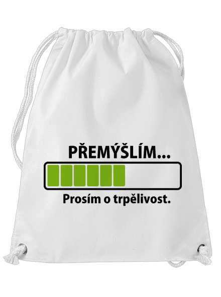 Gondolkodom hátizsák White