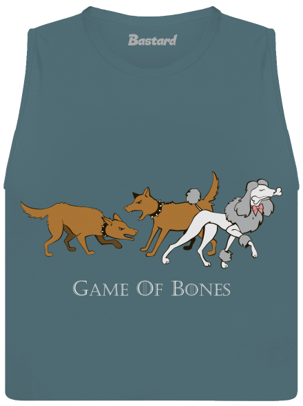 Game of Bones női bővített trikó Heather Deep Teal