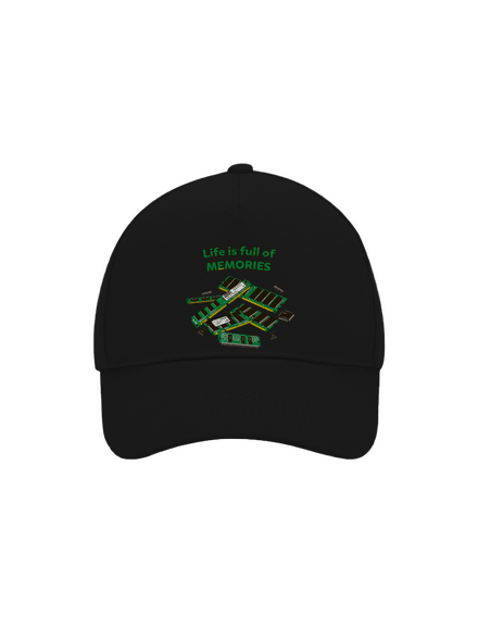 Memóriában tárolva baseballsapka Black