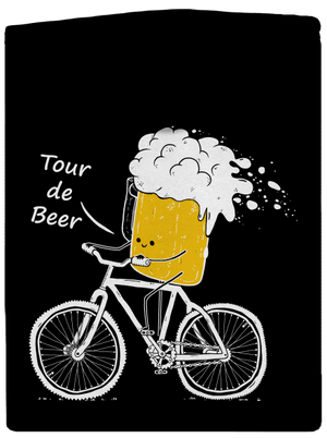 Tour de beer cipzáras női pulóver Black