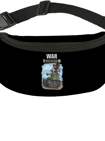 War Hunde övtáska Black