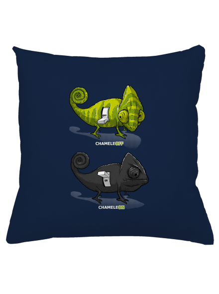 ChameleON ChameleOFF párna Dark Navy