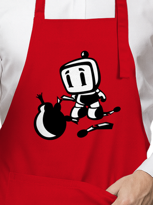 Bomberman kötény Red