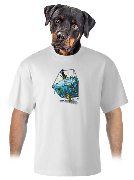  unisex túlméretezett póló White