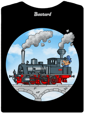 Kéményfüst prémium női póló Black