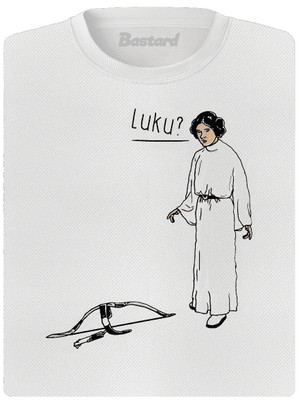 Luke és Leia női sportpóló White